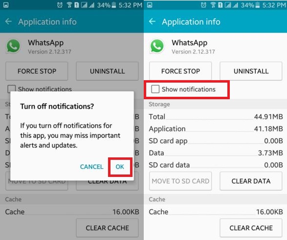 How To Turn Off Whatsapp