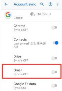 how to turn off google drive sync