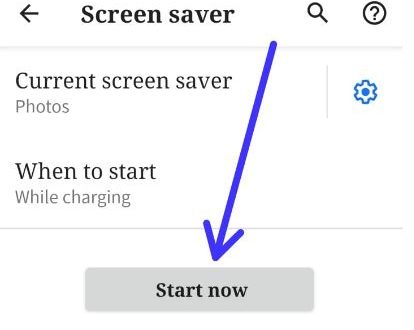 google pixel screen saver photos