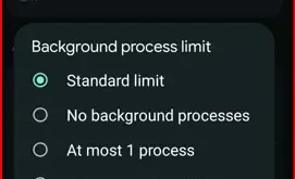 How to Set Background Process Limit on Android 16 Device