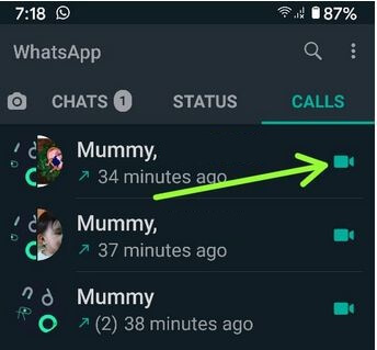 How to make whatsapp video call android phone or tablet